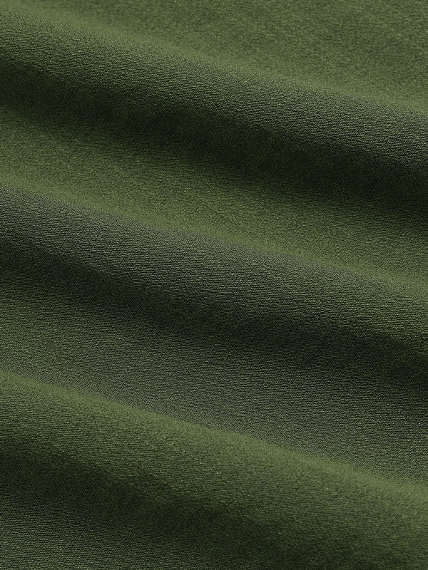 Men's Solid Color Faux Cotton Linen Casual Short Sleeve Shirt