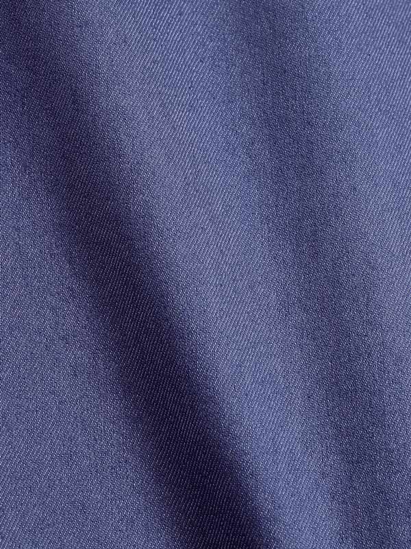 Men's Business Zip Fly Solid Color Flap Detail Slim Fit Pants