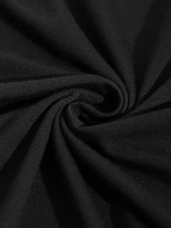 Men's solid color basic casual round neck short-sleeved T-shirt