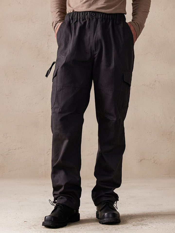 Casual 100% Cotton Multi Pockets Pants