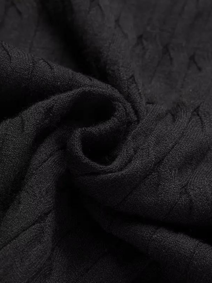 Desiderio: Muscle Fit Knit Polo Shirt