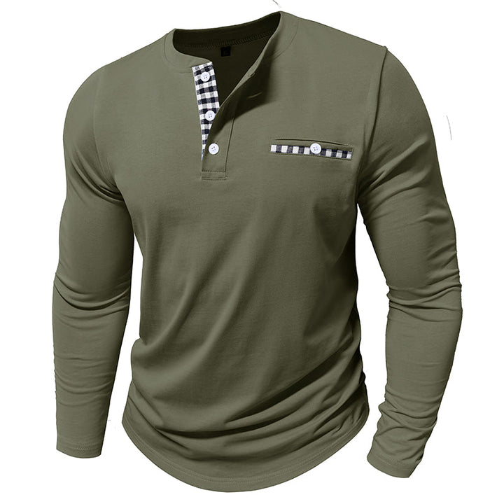 Hatcher Cotton Henley Shirt