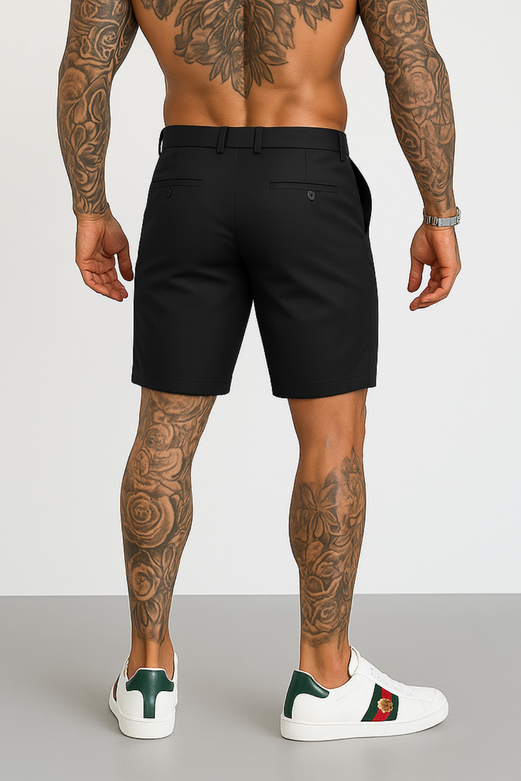 Salvatore: Wrinkle-Free Stretch Chino Shorts