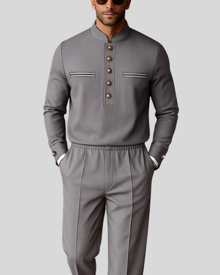 Casual Military Style Matching Set