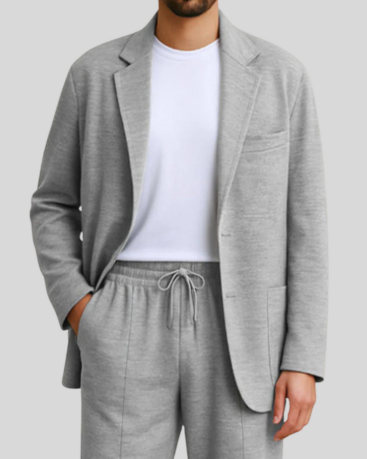 Casual Comfy 2-Piece Suit Set