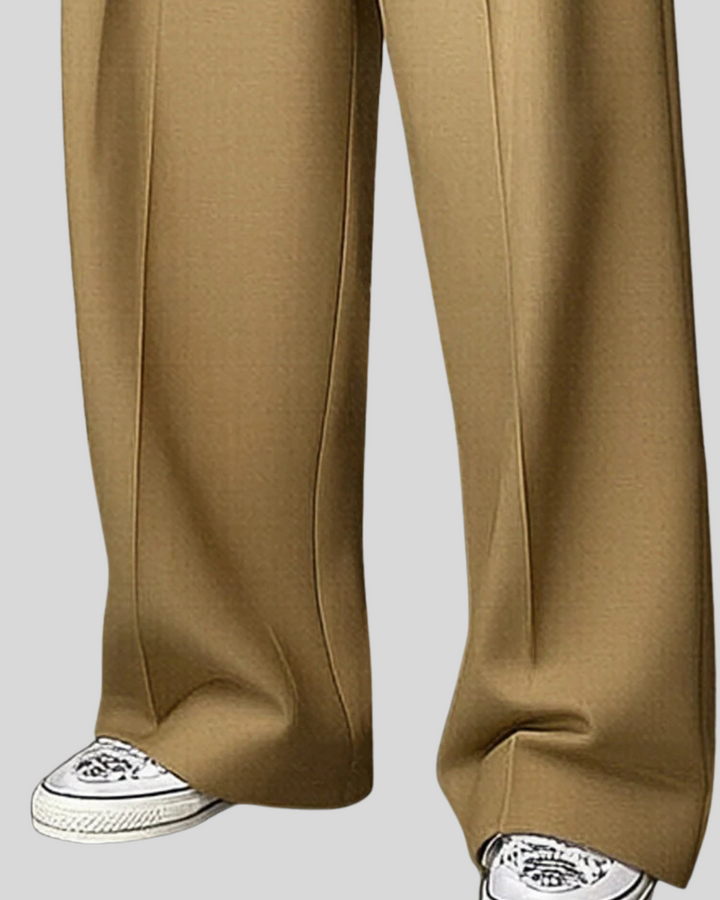 Smart Casual Tailored High Waist Pants