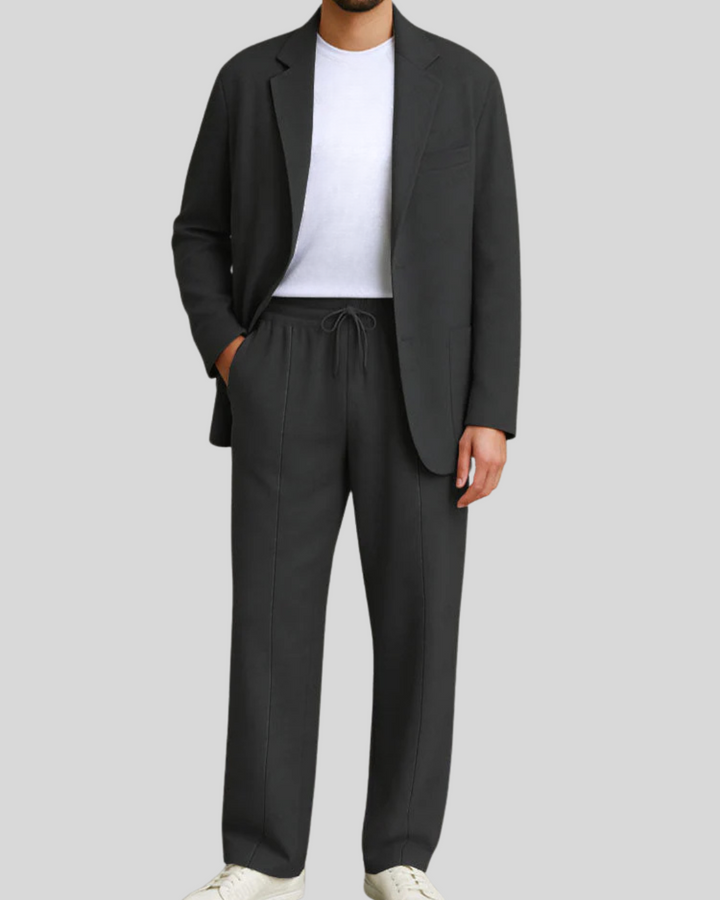 Casual Comfy 2-Piece Suit Set