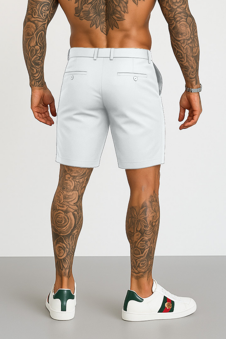 Salvatore: Wrinkle-Free Stretch Chino Shorts