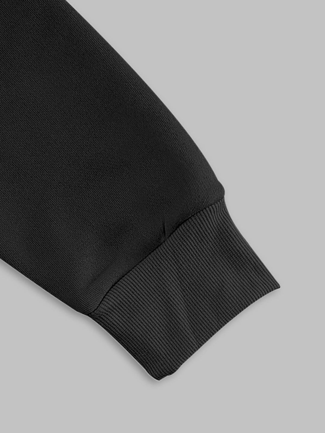 Men's Retro Stitching  Half-Placket Long Sleeve Sweatshirt