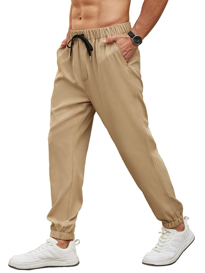 Regular Fit Elastic Waistband Jogger Pants (US Only)
