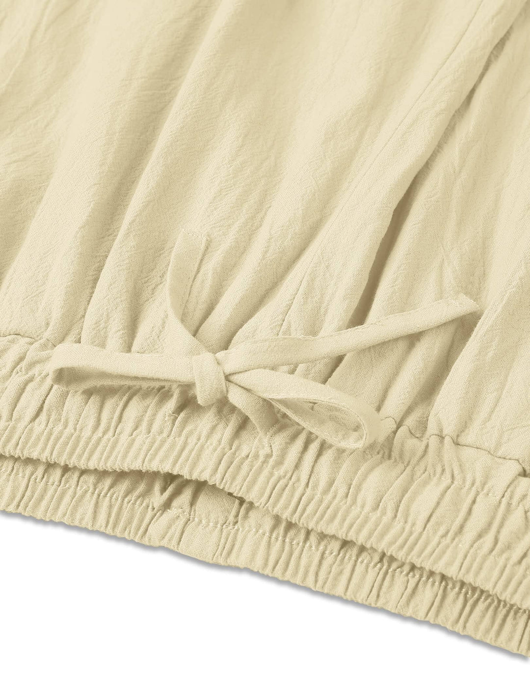 Cotton Linen Style Loose Yoga Pants (US Only)