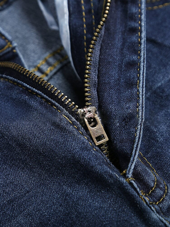 Slim Fit Torn Jeans