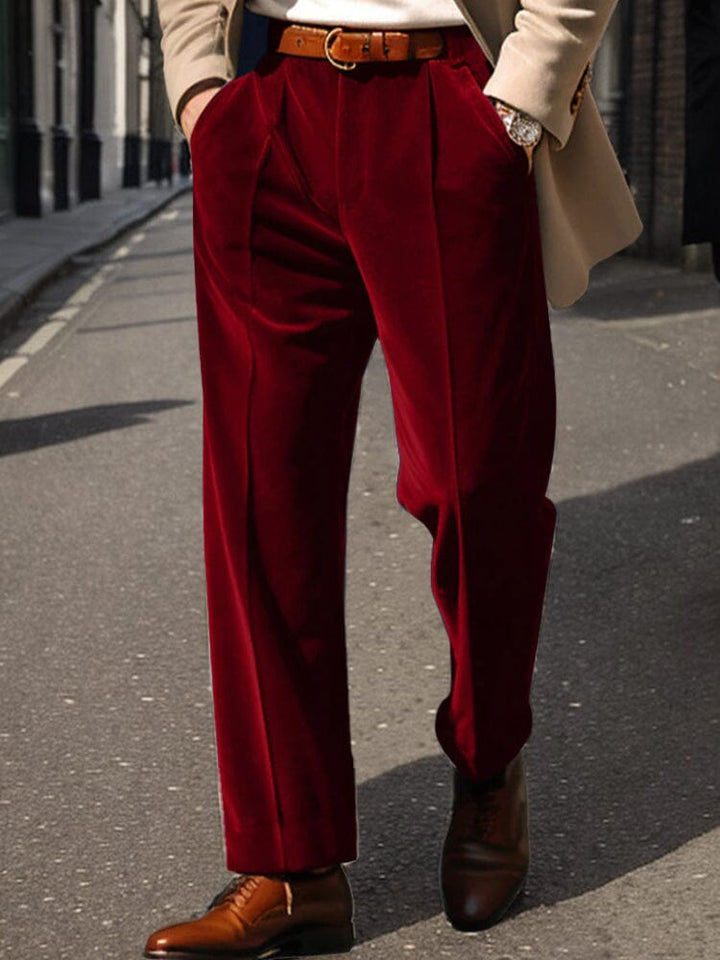 Luxe Comfy Velvet Suit Pants