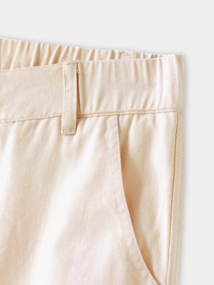100% Cotton Straight Leg Cargo Pants