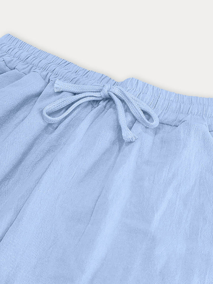 Casual Breathable 100% Cotton Pants