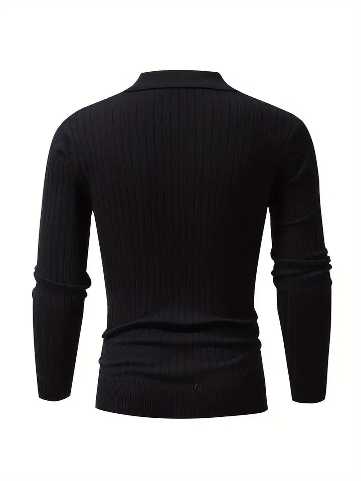 Sogno: Muscle Fit Knit Sweater