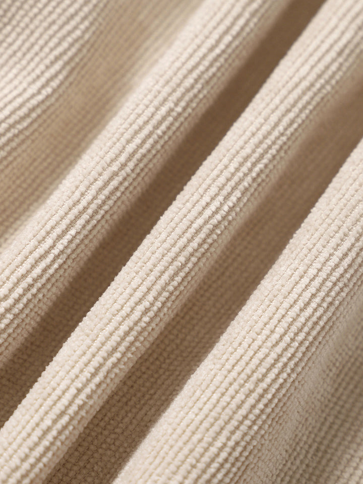 Men's Textured Corduroy Long Sleeve Shirt