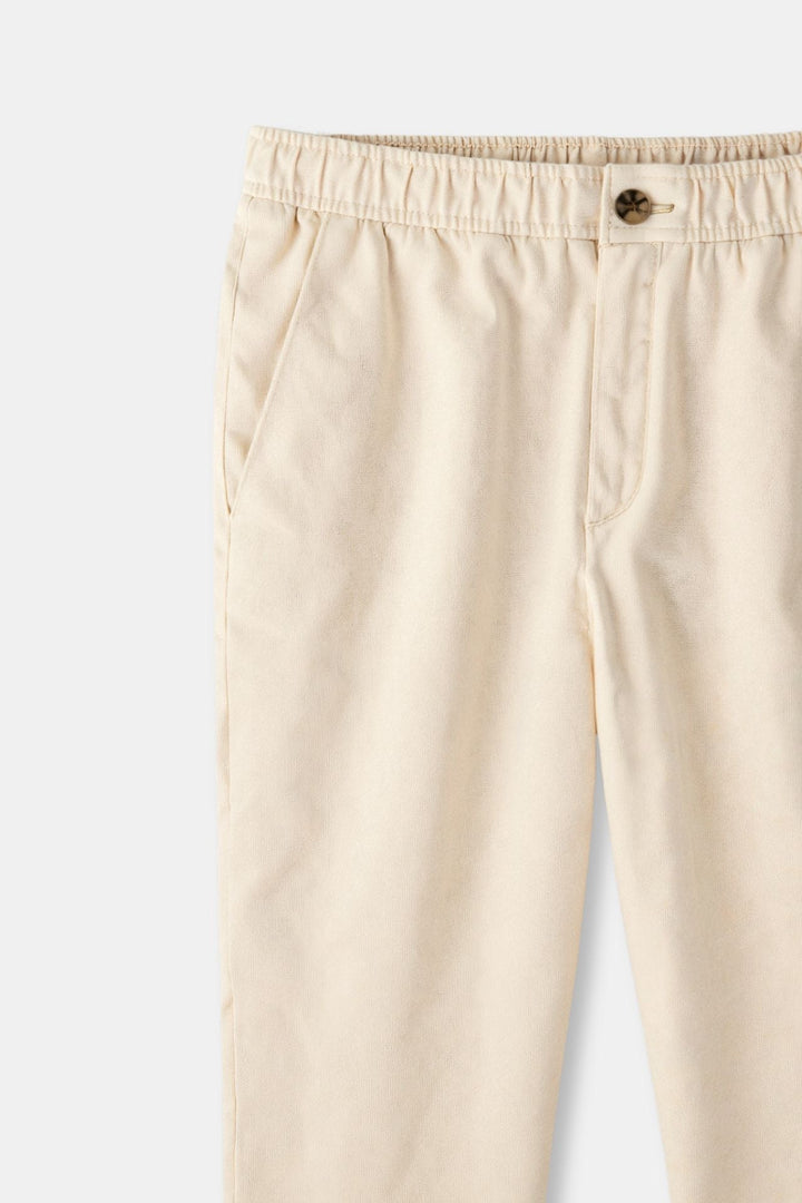 KORRIK  Regular Fit Linen Loose Pants