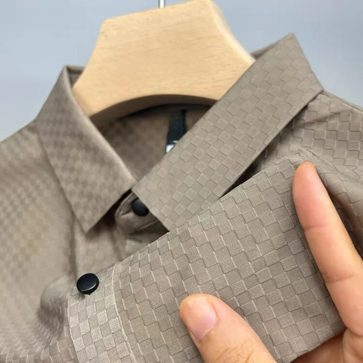 [SOLD OUT] Scaltro: Majesty Grid Non-Crease Polo