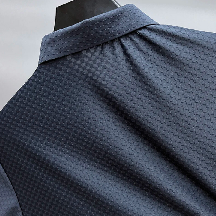 [SOLD OUT] Scaltro: Majesty Grid Non-Crease Polo
