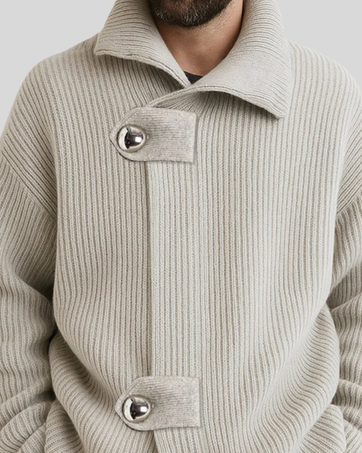 Trendy Relaxed Fit Knit Cardigan