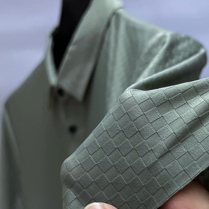 [SOLD OUT] Scaltro: Majesty Grid Non-Crease Polo