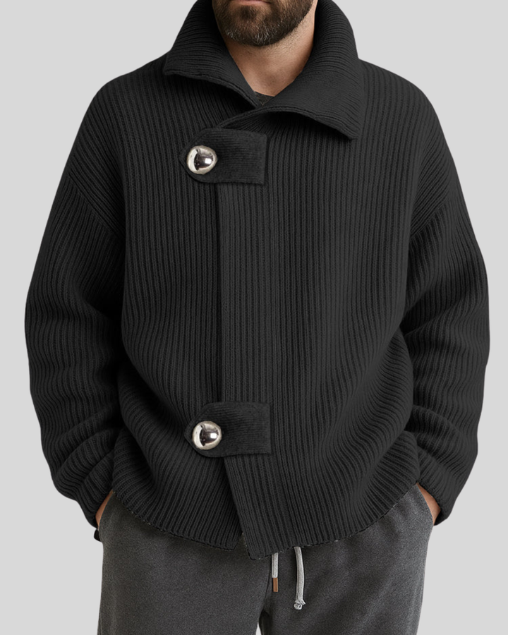 Trendy Relaxed Fit Knit Cardigan