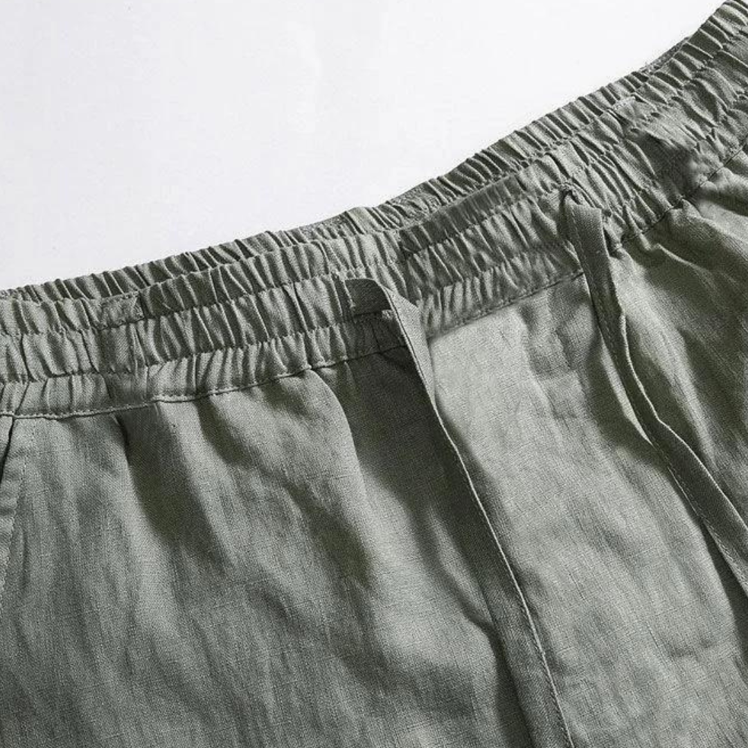 FezZ - Linen Pantalon (straight fit)
