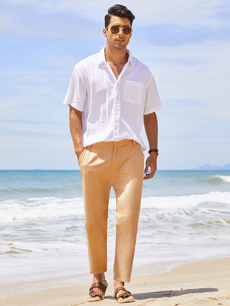 Classic Breathable Linen Pants (US Only)