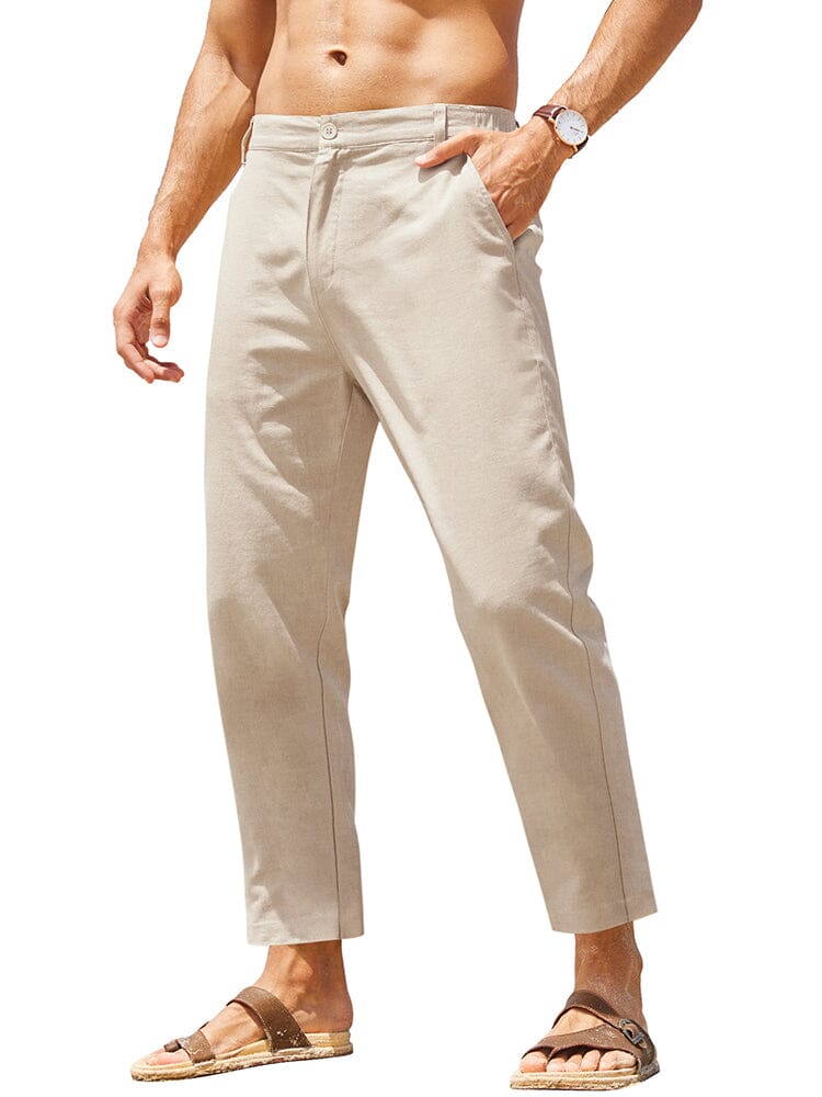 Classic Breathable Linen Pants (US Only)