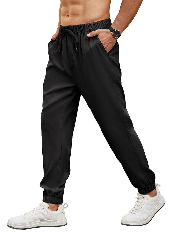 Regular Fit Elastic Waistband Jogger Pants (US Only)