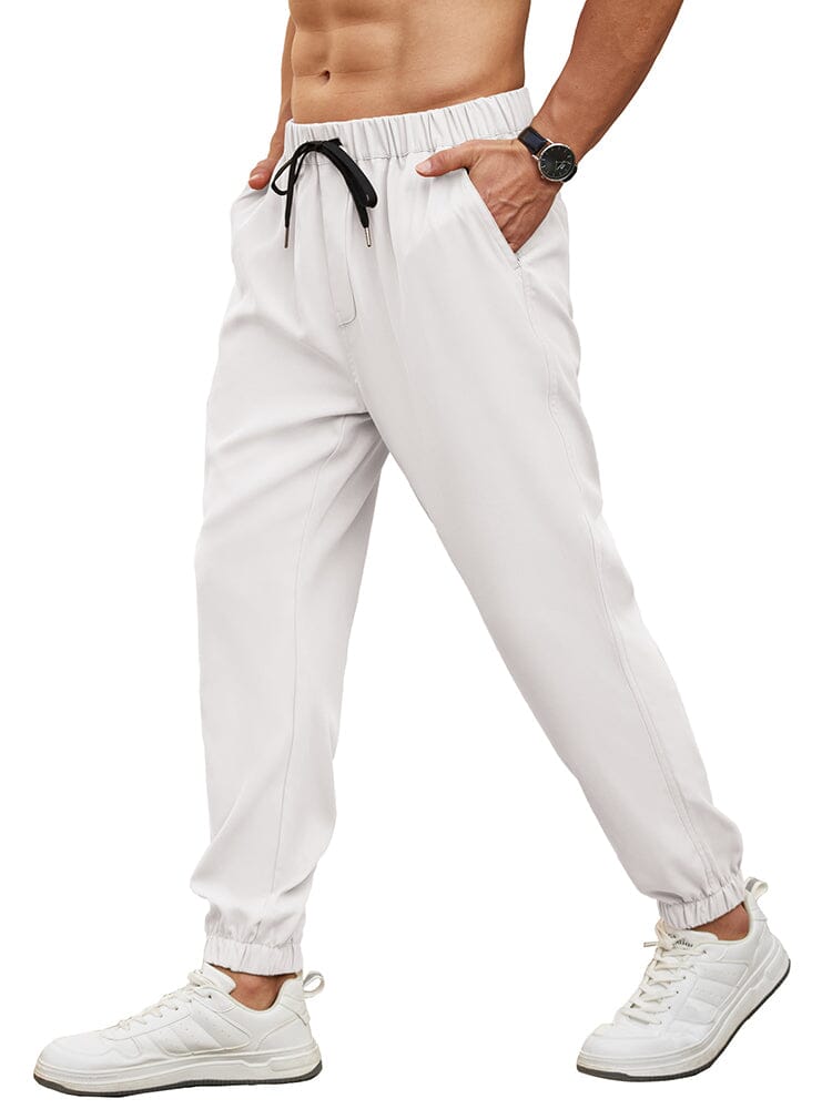 Regular Fit Elastic Waistband Jogger Pants (US Only)