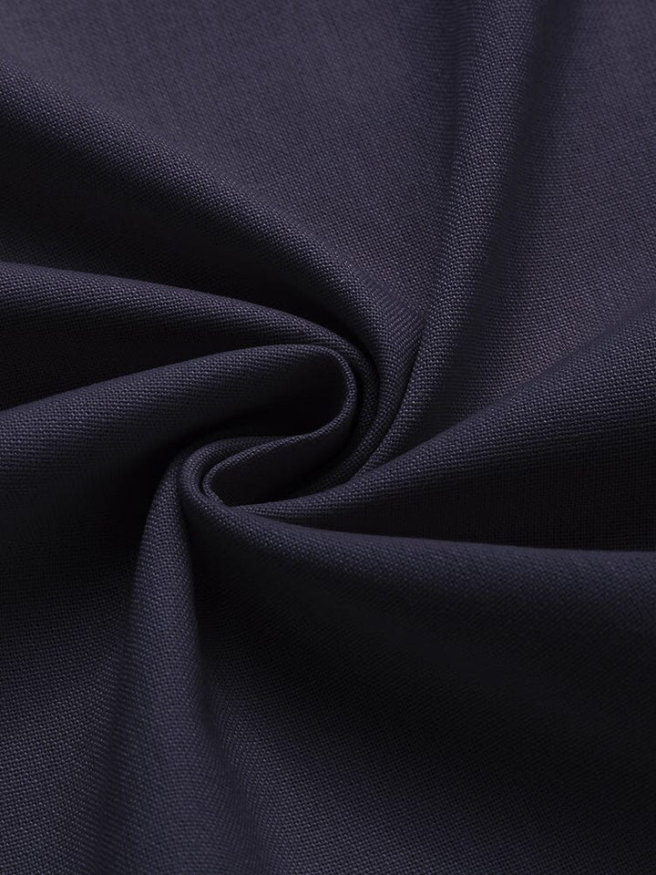 Casual Elastic Waist Linen Blend Pants (US Only)