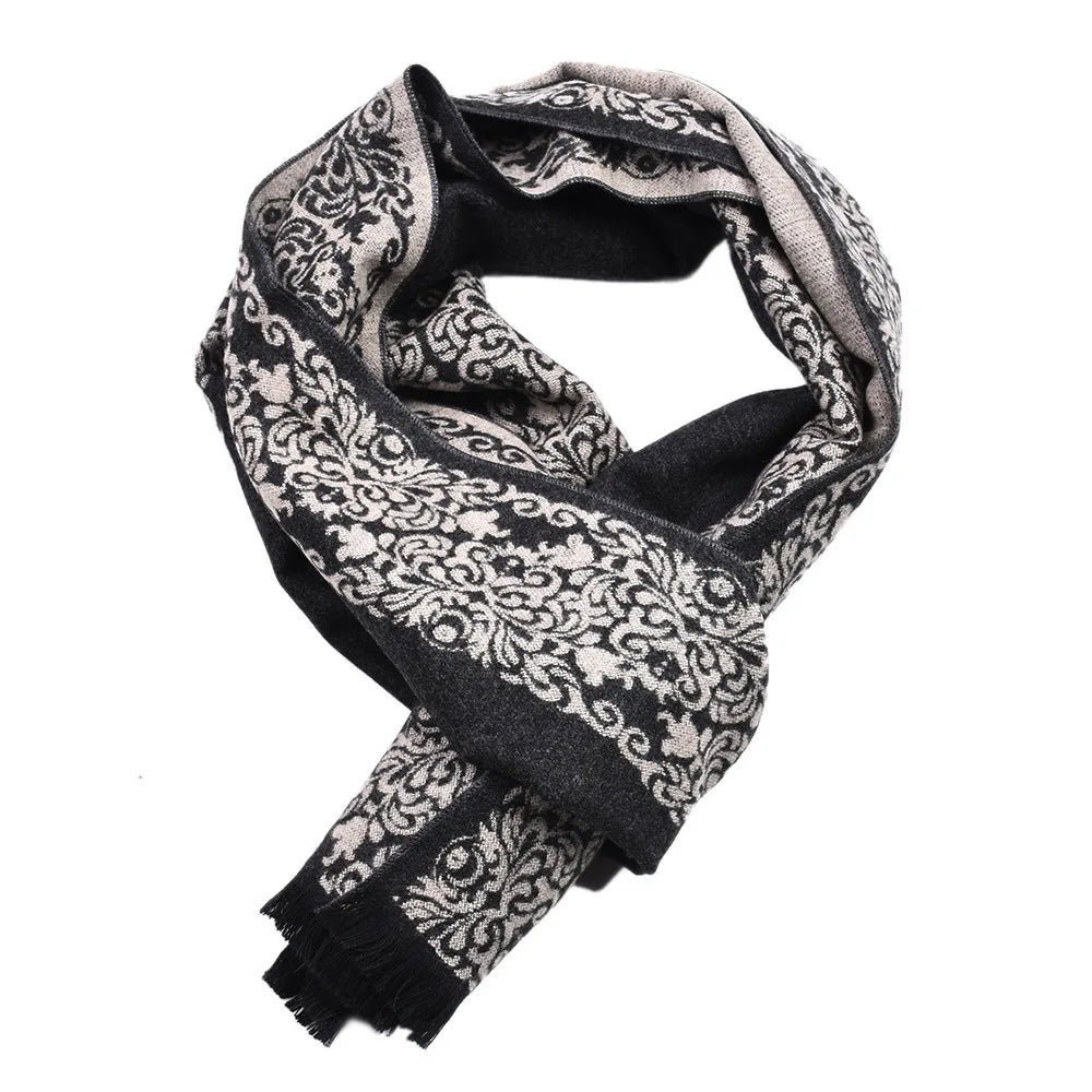 The Laurent Jacquard Scarf