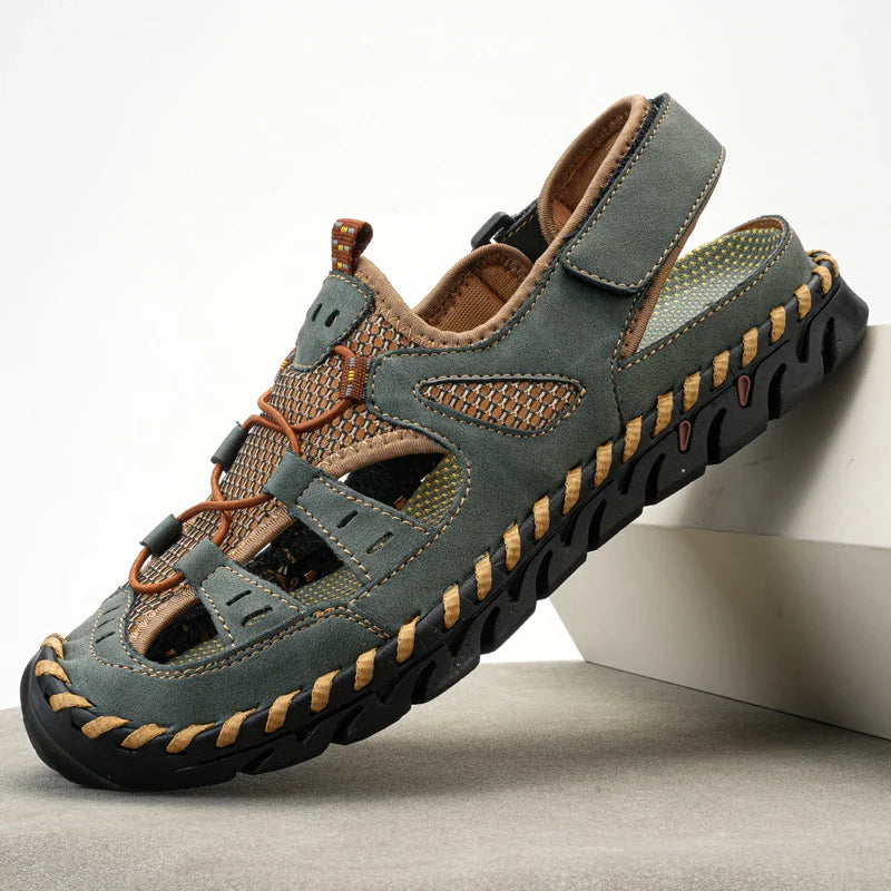 Jason Leather Sandals