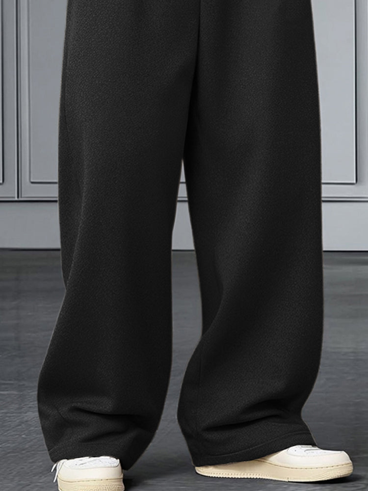 Casual Sporty Versatile Pleated Pants