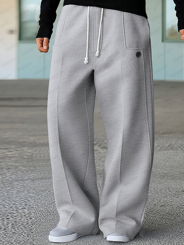 Comfy Sporty Wide Leg Pants