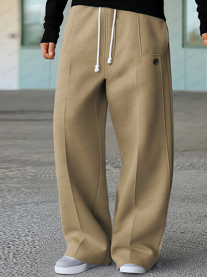 Comfy Sporty Wide Leg Pants