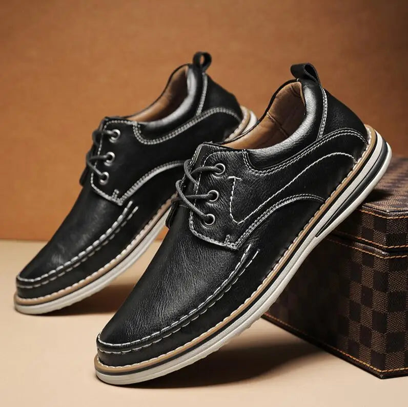 Brookstone Genuine Leather Walkers