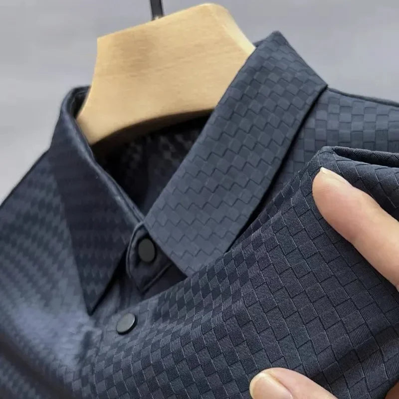 [SOLD OUT] Scaltro: Majesty Grid Non-Crease Polo