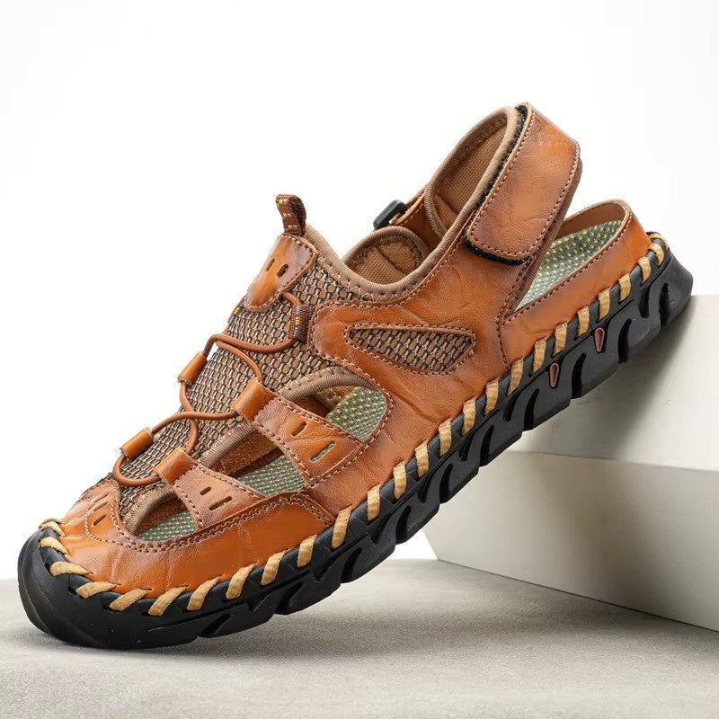 Jason Leather Sandals