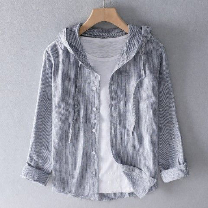 NICO  LINEN HOODIE